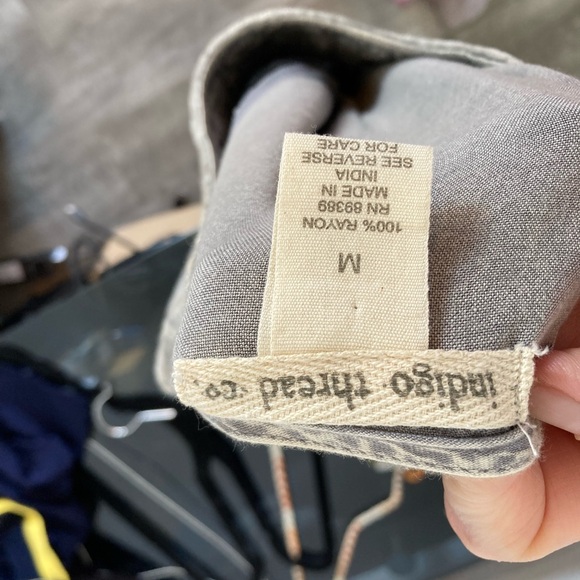 Indigo threads women’s gray dress nwt medium - Picture 7 of 7